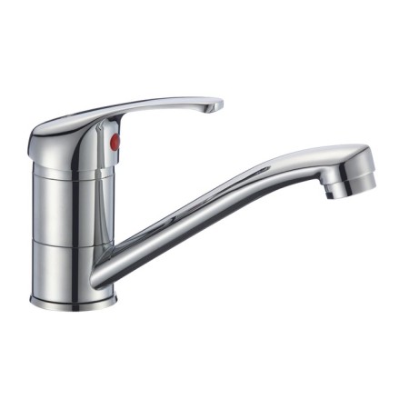 Eleanti Elt1031 sink mixer, flexible eyeliner, rotary spout, chromium color