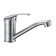 Eleanti Elt1031 sink mixer, flexible eyeliner, rotary spout, chromium color