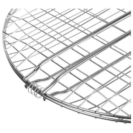 Ground Grill Universal Maclay, D = 30 cm, chrome steel, for barbecue-11