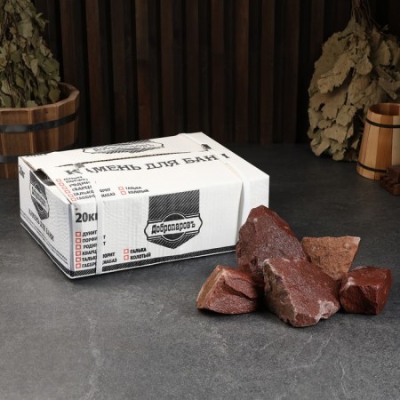 Quartzite raspberry, chopped, 20 kg. "Dobroparov"-2