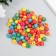 Beads for creativity tree "Multi -colored" set 30 g 1x1 cm