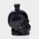 Glass bottle "Skull", 0.77 L, Black color