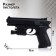 Agent 313 pistol, shoots bullets, 6 mm