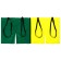Relay shorts for two, with straps, adults, Mix colors