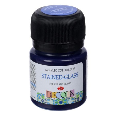 Glass paint stained glass ZHK Decola, 20 ml, ultramarin, 4226511-1