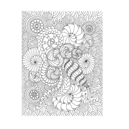 Zen-Dudling. Soothing curls-1