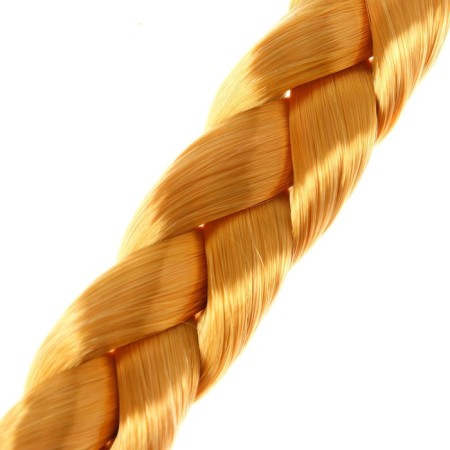 Glass braid, 80 cm, color golden blond-4