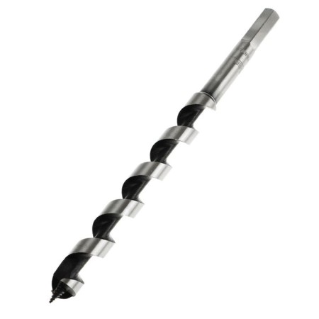 Drill on a wooden tundra, hexagonal shank, 16 x 230 mm