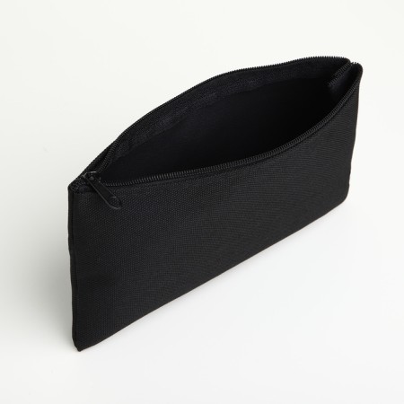 Cosmetic bag with lightning, black color-2