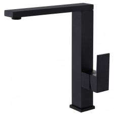 ABBER DAHEIM AF8214B kitchen mixer, single -leaf, excess length 210 mm, black