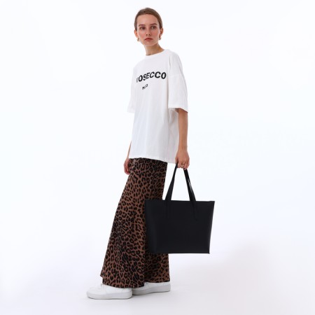 Female bag Textura, chover, large size, black color-11