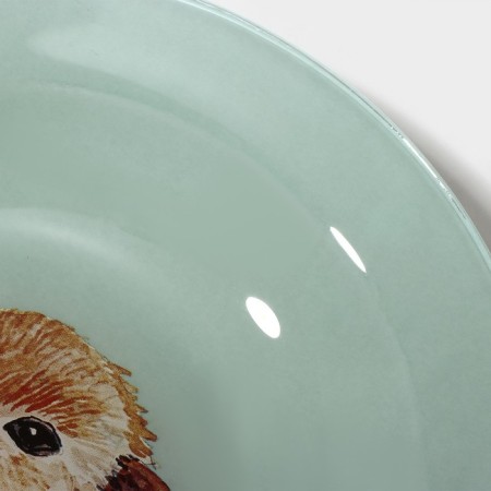 Plate Glass Supova Daulay "Rabbit", 300 ml, D = 18.5 cm-6