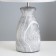 Lena table lamp E14 40W gray 22.5x22.5x37 cm Risalux