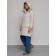 Coat insulated winter female, size 44, color light gray