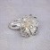 A set of rings for napkins, 6 pcs, with crystals