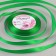 Satin tape, 10 mm × 23 ± 1 m, color green No. 19