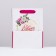 Laminated vertical package "March 8", 18 x 23 x 10 cm