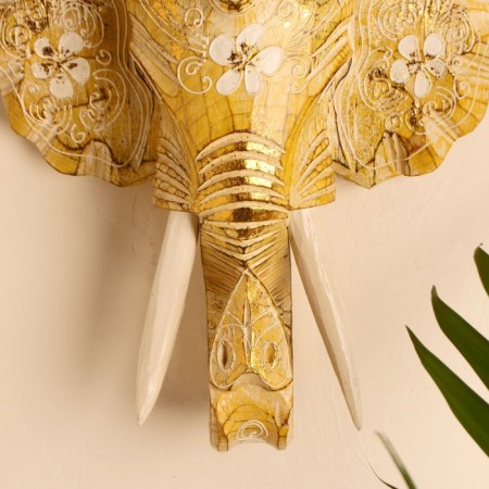 Souvenir tree "Elephant Head" 28x26x10.5 cm-4
