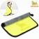 An animal towel is supervoting, medium, 30 x 60 cm, yellow