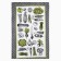 A set of towels "Dolyana" vegetables 35x60 ± 2 cm-2pcs., 100% HL, Rogozhka, 162g/m2