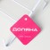 Boal on the door for 4 hooks of the share "Mona", 34.5 × 8.5 × 16 cm, white color
