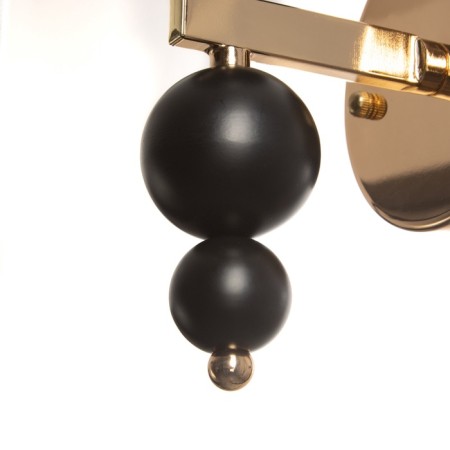 Sconces "Siena" 1he14 40W black and gold 12x17x40 cm-4