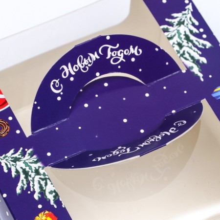 Bearbox under the Bento-Port with the New Year's Eve window, 14 x 14 x 8 cm-6