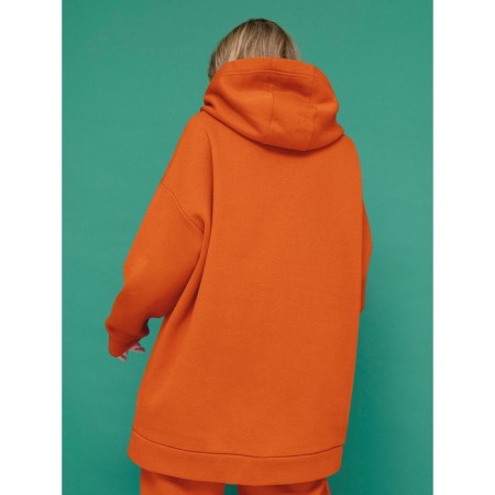 Female hoodies, size XL, Orange color-1
