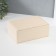 Casket to the leatherette for jewelry "Sweet. Strips" Dairy 14x20x8 cm