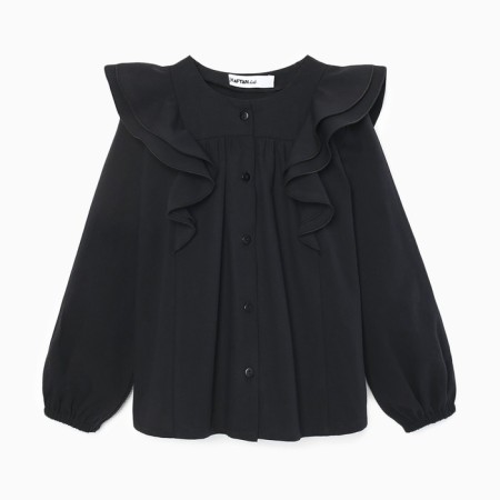 Children's shirt KAFTAN, p. 36 (134-140), black-5
