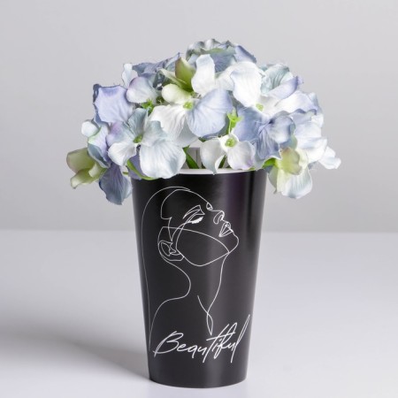 BEAUTIFUL flowers glass, 350 ml
