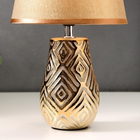 Table lamp 16195/1GD E14 40W Gold 20x20x33 cm Risalux-4