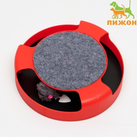 Game complex "Piggon" with a mobile mouse, red
