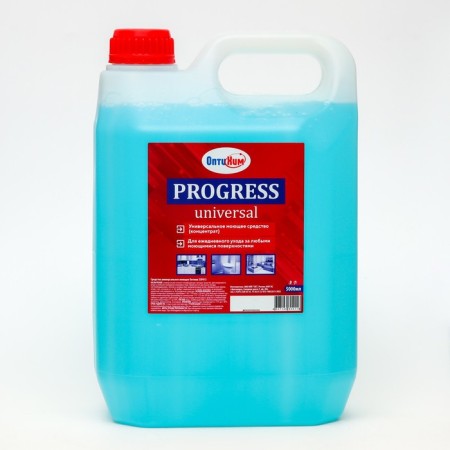 Universal detergent "Progress Universal", concentrate, optichim, 5 liters