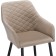 Steve Metal/velor, black/beige 52x68x81 cm