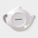 A stand for a tea bag of the shade "Bunny", 12 × 9 cm, white color