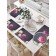 A set of napkins for setting the table "Spring tulips", rectangular, size 32x46 cm, 4 pcs