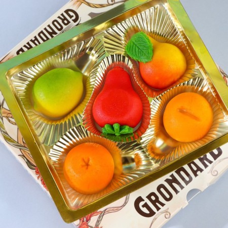 Grondard sweets with a Marcipan Corps "Almond Advice" Fruits, 100 g-1