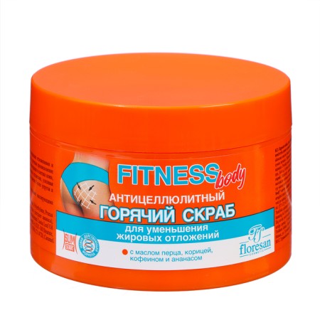 Hot body scrub Fitness Body "Anti -Corelite", 500 ml