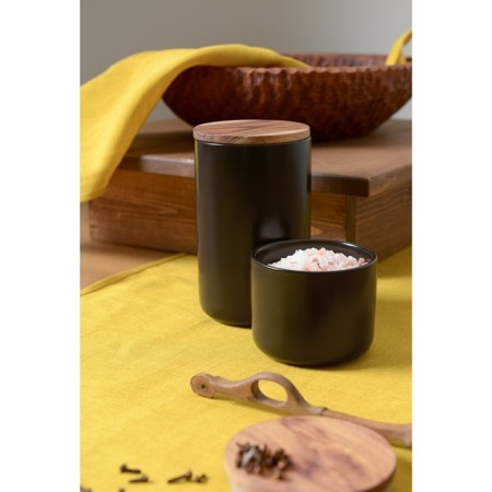 Smart Solutions storage bank, ceramic, black color, 350 ml-2
