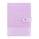 The diary is low, A5, 136 sheets, leatherette, Devente. Tailor, a solid cover with foam rubber, knife, perforation, liesse, block 70%, lilac