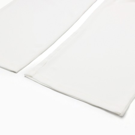 Women's pants Minaku: Casual Collection, white color, size 50-4