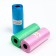 Packets for cleaning dogs are plain (3 rolls of 15 packages 29x21 cm), mix of flowers