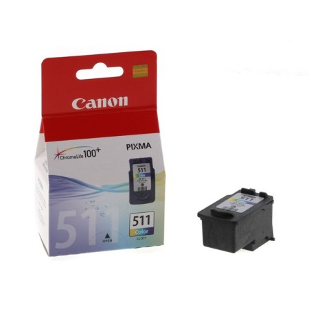 Inkjet cartridge Canon CL-511 2972B007 multicolored for Canon MP240/MP260/MP480