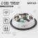 Metal bowl for a cat with a non-slip base “Moore!”, 235 ml, 15x3.5 cm