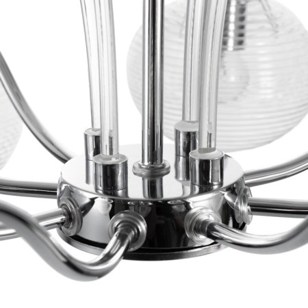 Harmi chandelier 8xe27 40W silver 62x62x41 cm Bayerlux-5