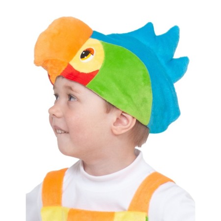 Carnival hat "Parrot", nursery, p. 52-54