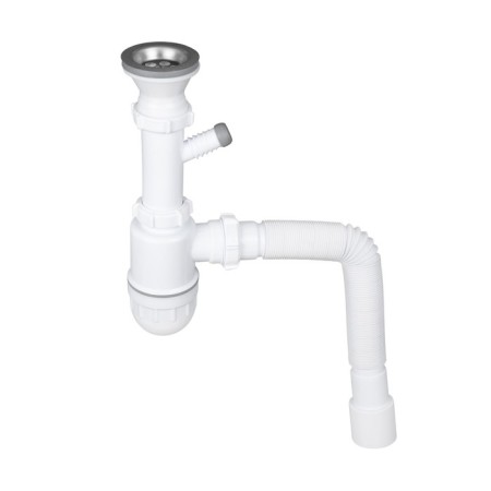Siphon for the Viant shell “Prof” 1½ - d = 40 mm, grille d = 70 mm, with a challenge under C/m, c corksdered 940671