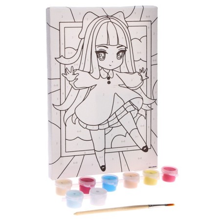 Picture on numbers for children "Lightness", 21 x 15 cm-2