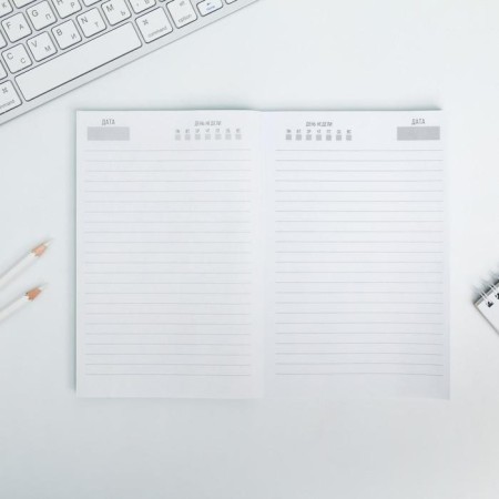 Diary in the soft cover A5, 80 liters. "Sorry, I'm busy"-1
